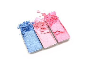 Beyaz arka plan üzerinde izole pastel kaptırdın kümesi