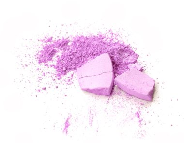 Beyaz izole mor göz farı