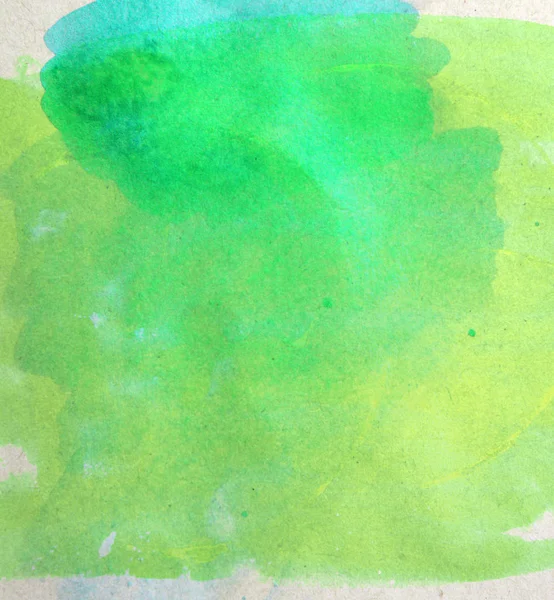 Зеленая акварельная бумага, текстура морщин — стоковое фото