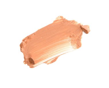 Temel Vakfı fırça darbesi arka plan üzerinde makyaj