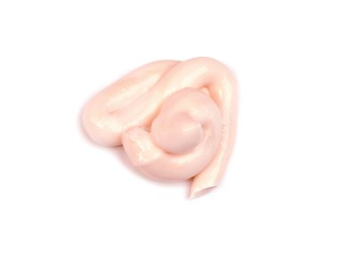 kozmetik krem beyaz izole