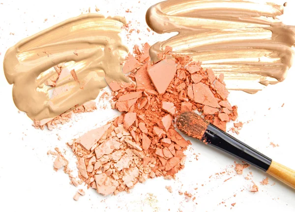 Kozmetik makyaj renkleri toz ve bej Vakfı
