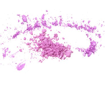 pink eyeshadow isolated on white background clipart