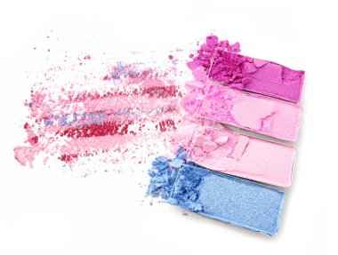 Far paleti kutusu beyaz arka plan üzerinde