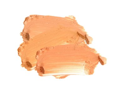 Bej Vakfı fırça darbesi arka plan üzerinde makyaj