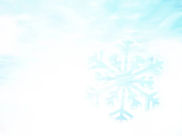 Зимний фон. Абстрактный фон снежинки . — стоковое фото