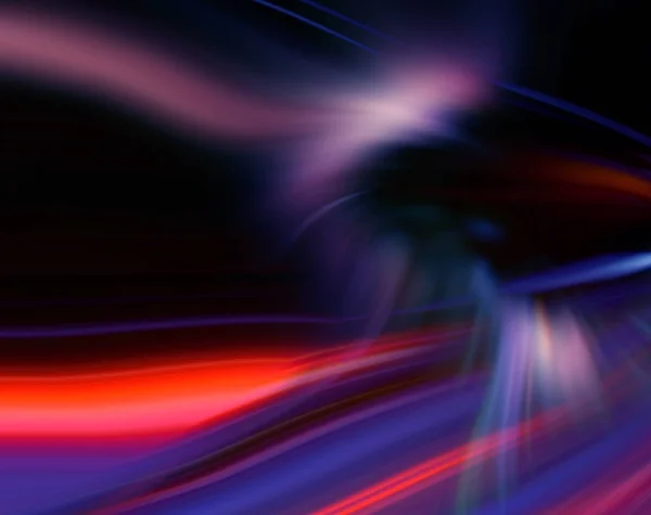 Colorful Abstract Glowing Fast Motion Blurred Background — Stock Photo, Image