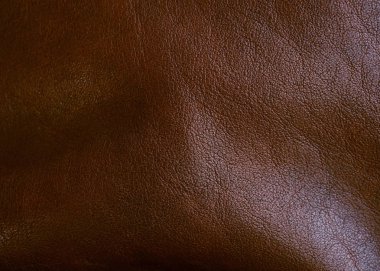 Koyu Kahverengi Deri Doku