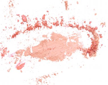 beyaz zemin üzerinde yüz pudrası