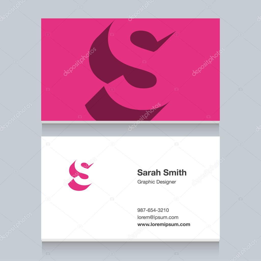 Logo alphabet letter 