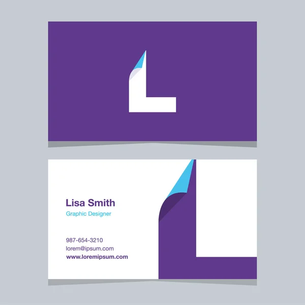 Logo Alphabet Letter Business Card Template Vector Graphic Design Elements Royalty Free Stock Vectors