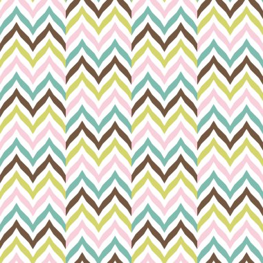 Sorunsuz chevron desen. Vektör.