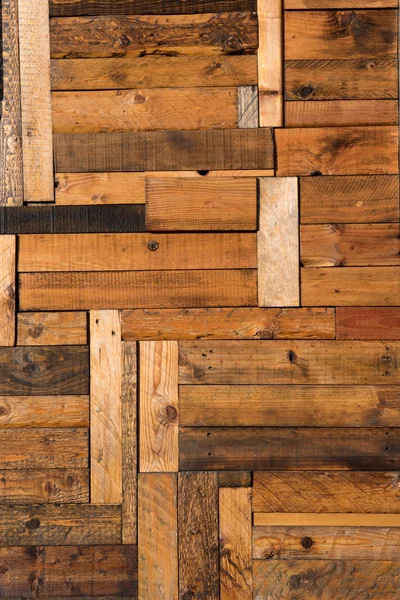 Wooden background texture with irregular planks — Stock Photo, Image