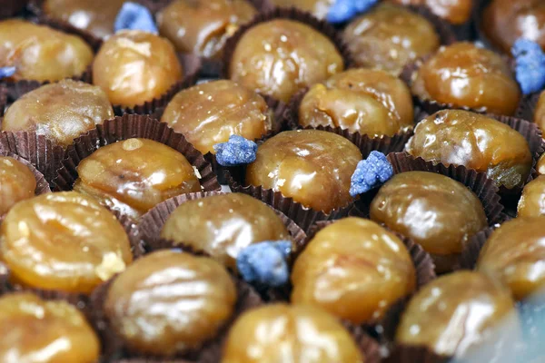 Chestnut or marron glace — Stock Photo, Image