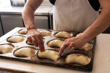 Baker pişirme panzerotti