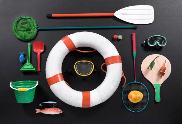 Objects associated with the seaside — Stock Photo, Image
