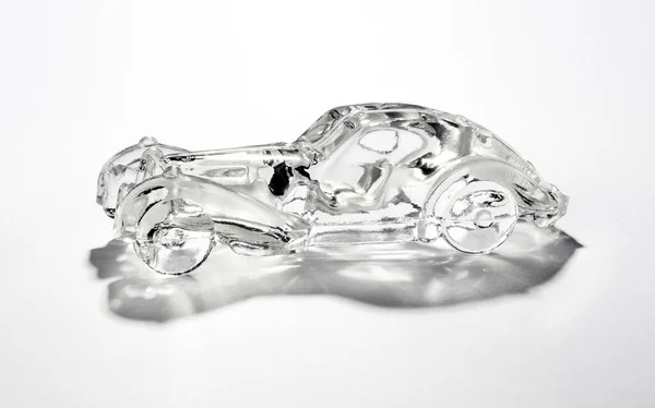 Klasszikus autó üvegből — Stock Fotó