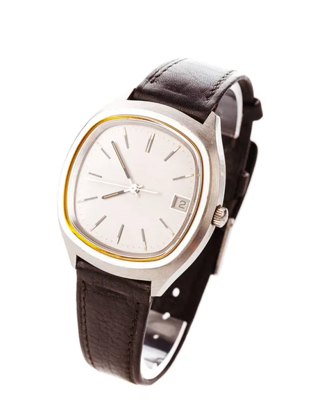 Armbanduhr isoliert auf weiß — Stockfoto