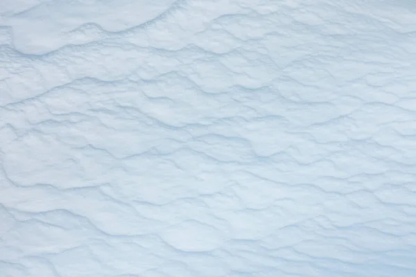 Wavy texture snowy surface. Winyer background. — Stock Photo, Image