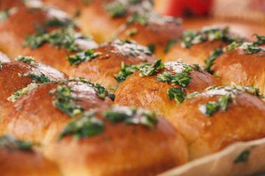 taze ev yapımı çörekler