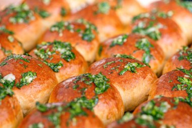 taze ev yapımı çörekler