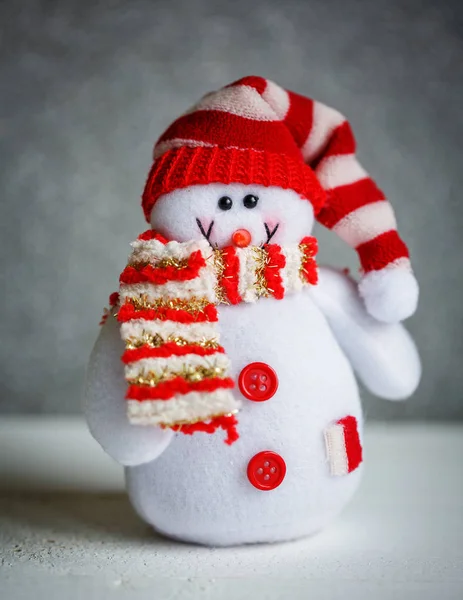 Decorações de boneco de neve Natal — Fotografia de Stock