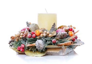 Yeni yıl ve Noel kış dekorasyonu. Yeni yıl ve Noel kış dekorasyonu