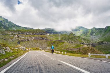 Transfagarasan Otoban yol muntains