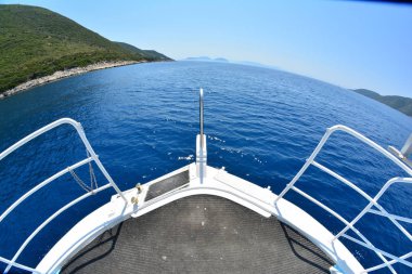 Gizli ve balıkgözü deniz manzarası