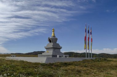 Budist stupa çekilmek Merkezi Plana - Diamondway Budizm Bulgaristan Sofya görünümünü