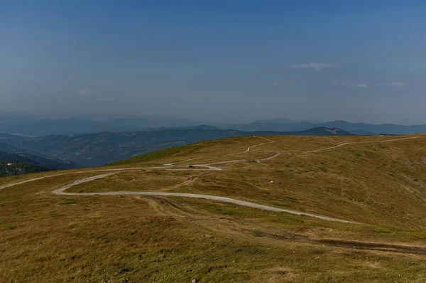 Berglandschaft am zentralen Balkan, Pass beklemeto — Stockfoto