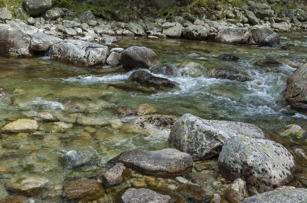 Bella vista della montagna di Rila con il fiume Iskar da vicino — Foto Stock