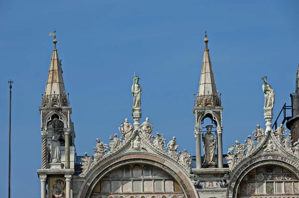 Güzellik Saint Mark's Basilica San Marco Meydanı veya piazza Venezia, Venedik, İtalya, parçası