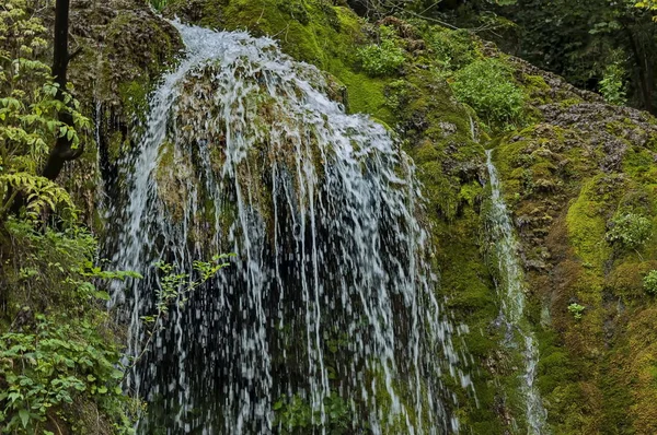 Part Krushuna Waterfall Cascade River Proinovska Village Krushuna Bulgaria — Stock Photo, Image