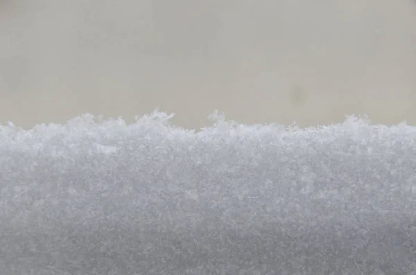 Fondo Cubierto Nieve Después Nuevas Nevadas Aire Libre Invierno Zavet —  Fotos de Stock