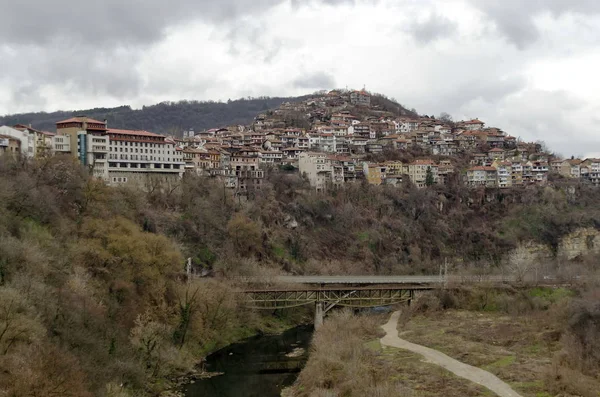 Bulgaristan Avrupa Nın Eski Başkenti Veliko Tarnovo Daki Yantra Nehri — Stok fotoğraf