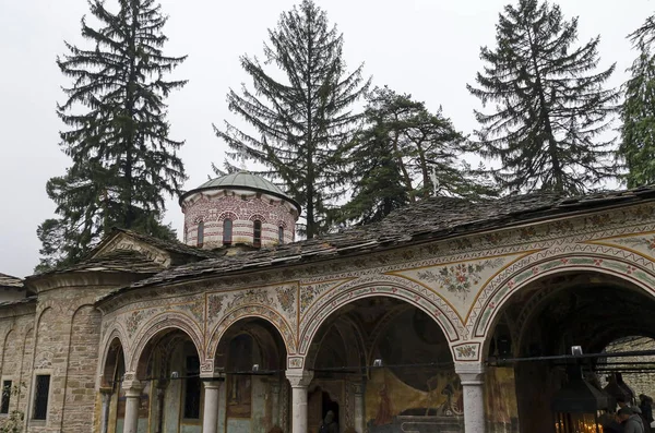 Mosteiro Troyan Bulgária Novembro 2019 Uma Bela Igreja Assunção Virgem — Fotografia de Stock