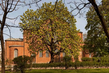 Sofya, Bulgaristan - 24 Nisan 2011: Ortaçağ Kilisesi Aziz Sofya, 4-6. Yüzyıl, Sofya, Bulgaristan, Avrupa. Ziyaret yerinde.. 