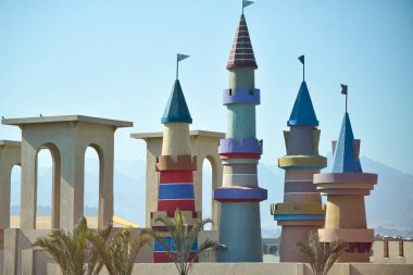 Afrika 'daki Doğu Lunaparkı.