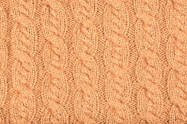 Tessuto lavorato a maglia sfondo strutturato . — Foto Stock