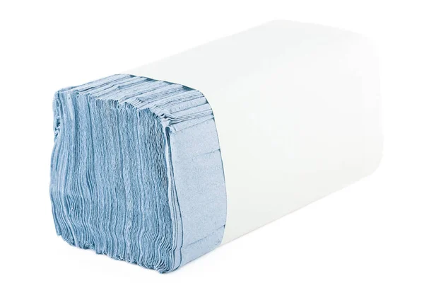 Toallas de papel aisladas sobre fondo blanco . — Foto de Stock