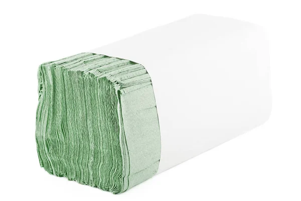 Paper towels isolated on white background. — Stock Photo, Image