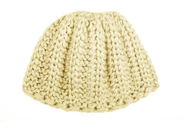 Woolen cap isolated on white background. — Stock Photo, Image