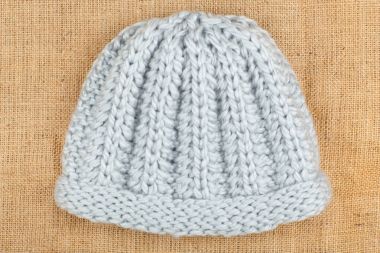 Yün kap üzerinde keten arka plan izole.