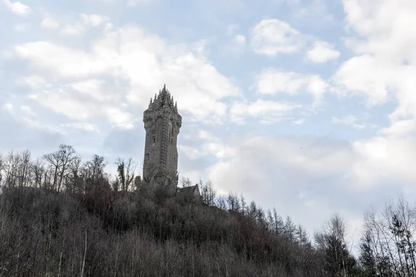 Wallace Monument in Stirling Scotland — Stock Photo, Image