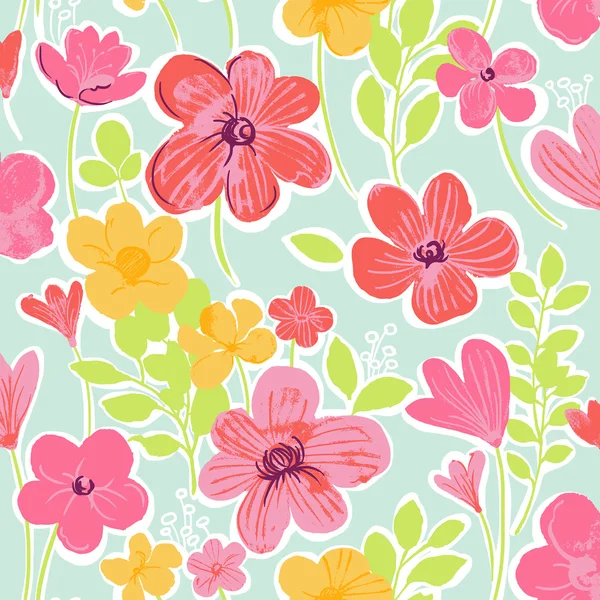 Floral  seamless pattern — Stock Photo, Image