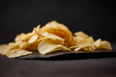 Gevrek lezzetli patates cipsi lezzetli aperatif mola