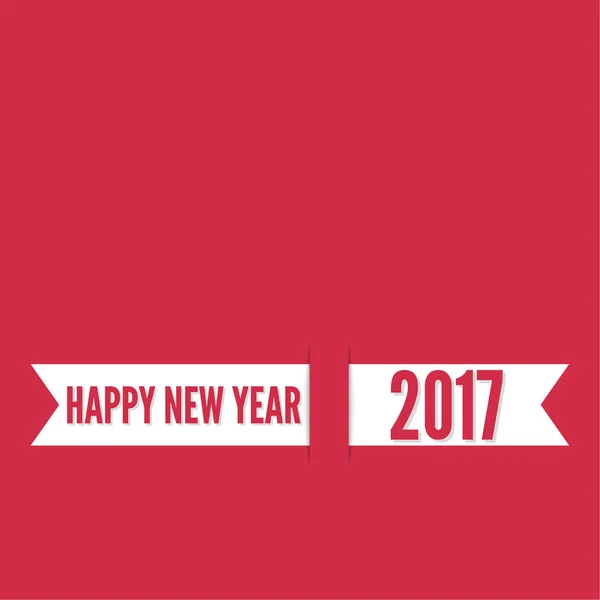 Tema Felice anno nuovo 2017 — Vettoriale Stock
