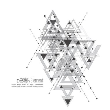 Soyut vektör arkaplanı