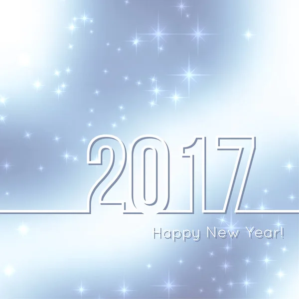 Feliz año nuevo 2017. — Archivo Imágenes Vectoriales